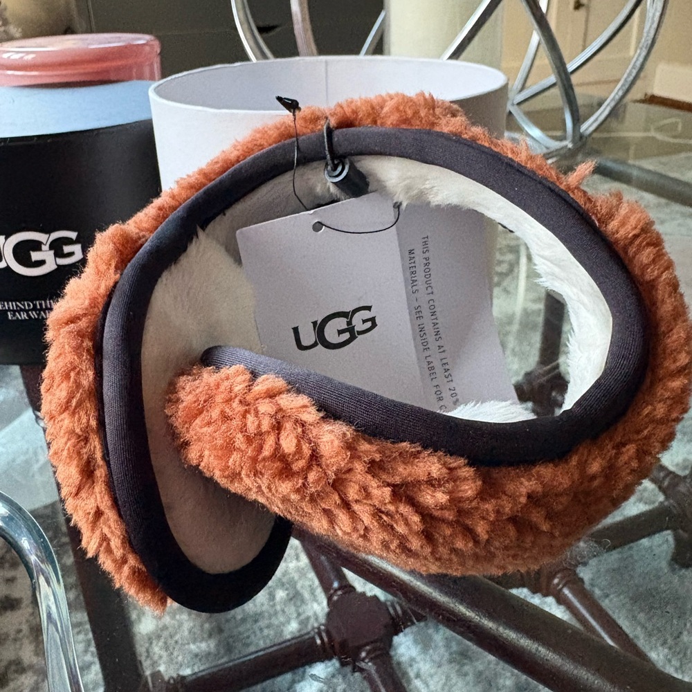 UGG Behind the head ear warmers NWT in box!